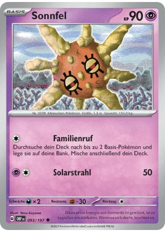 Sonnfel #093/197 — Obsidianflammen