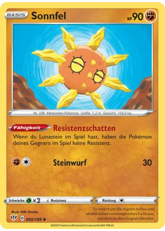 Sonnfel #92/189 — Flammende Finsternis