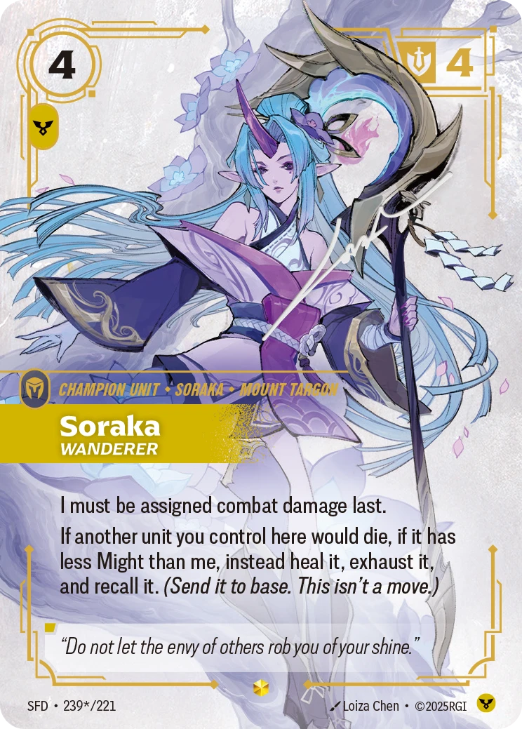 Soraka, Wanderer #239s — Spiritforged