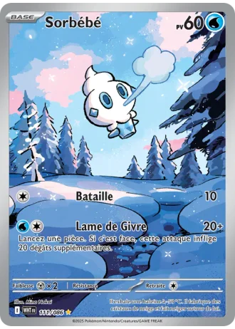 Sorbébé #111/86 — Flamme Blanche