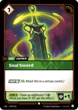 Soul Sword #039/219 — Unleashed