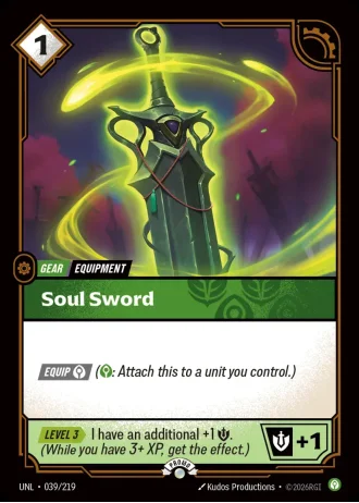 Soul Sword #039/219 — Organized Play Promos