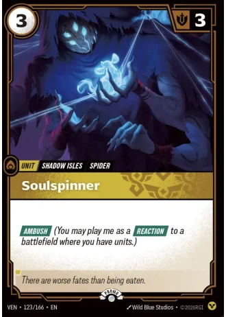 Soulspinner #123/166 — Organized Play Promos