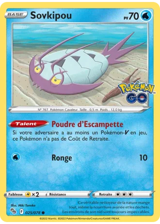 Sovkipou #025/78 — Pokémon GO