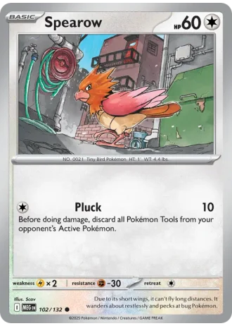 Spearow #102/132 — Mega Evolution