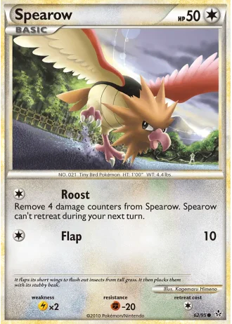 Spearow #62/95 — Unleashed