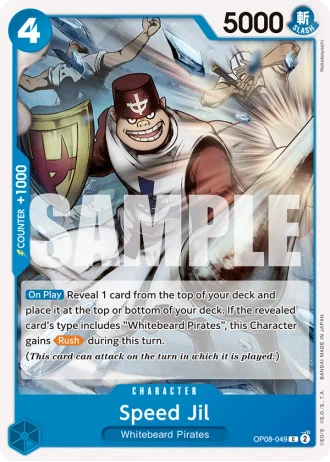 Speed Jil (OP08-049) — Two Legends (OP08)