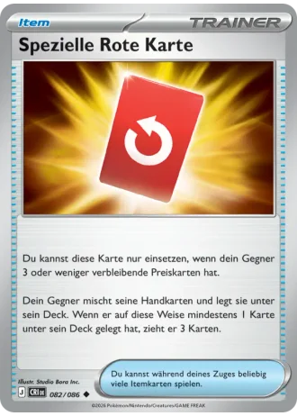 Spezielle Rote Karte #082/86 — Wachsendes Chaos