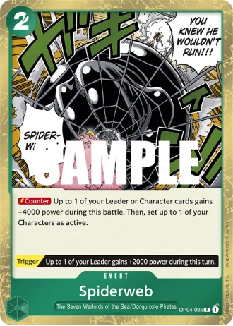Spiderweb (OP04-035) — Kingdoms of Intrigue (OP04)