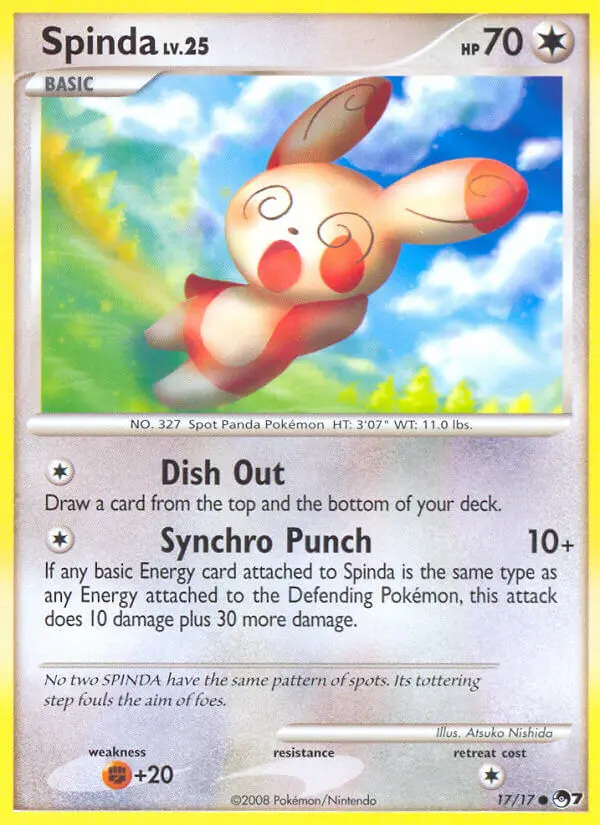 Spinda #17 — POP Série 7