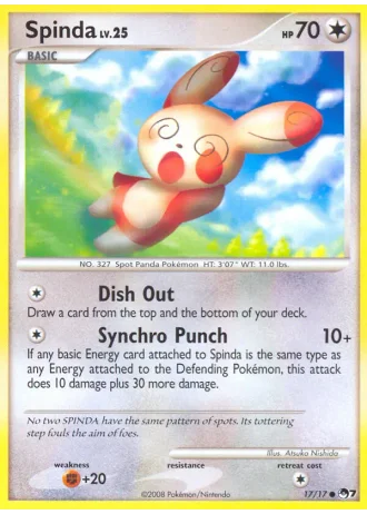 Spinda #17/17 — POP Series 7