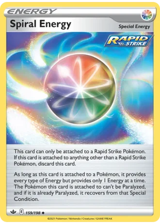 Spiral Energy #159/198 — Chilling Reign