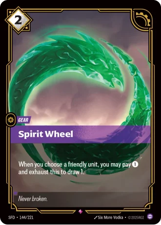 Spirit Wheel #144/221 — Spiritforged