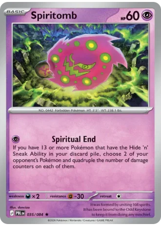 Spiritomb #035 — Pitch Black