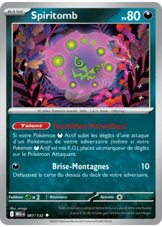 Spiritomb #087/132 — Méga-Évolution