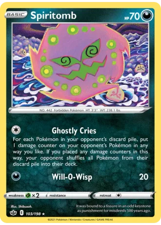 Spiritomb #103 — Chilling Reign