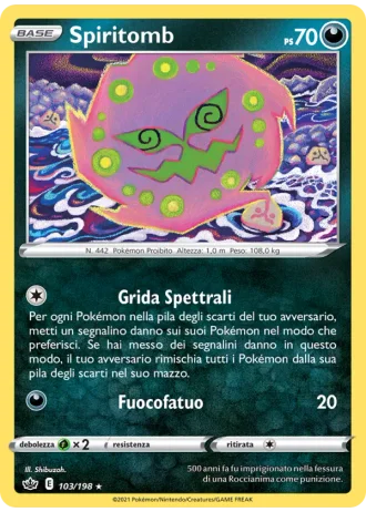 Spiritomb #103 — Regno Glaciale