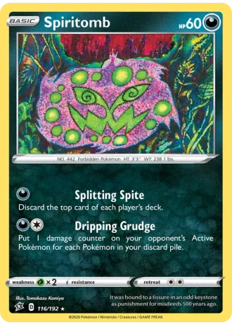 Spiritomb #116 — Rebel Clash