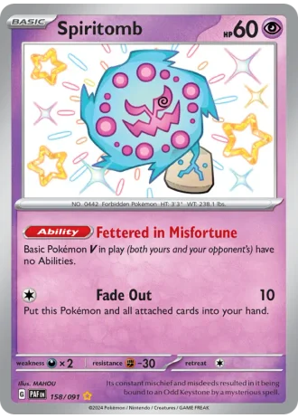Spiritomb #158 — Paldean Fates