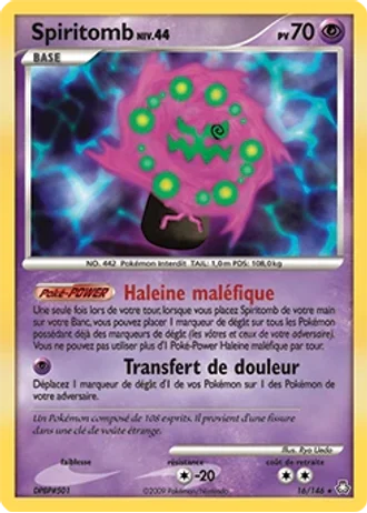Spiritomb #16/146 — Éveil des Légendes
