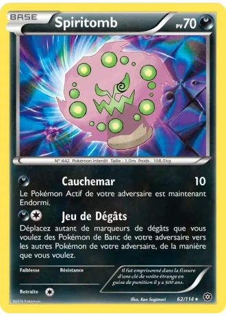 Spiritomb #62/114 — Offensive Vapeur