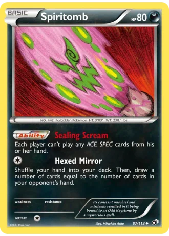 Spiritomb #87 — Legendary Treasures