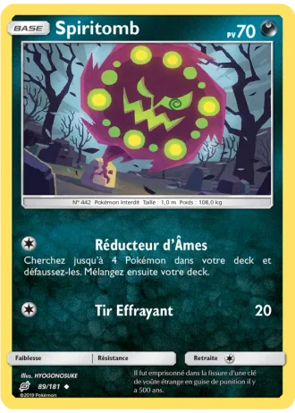 Spiritomb #89/181 — Duo de Choc