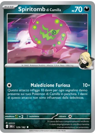 Spiritomb di Camilla #129 — Rivali Predestinati