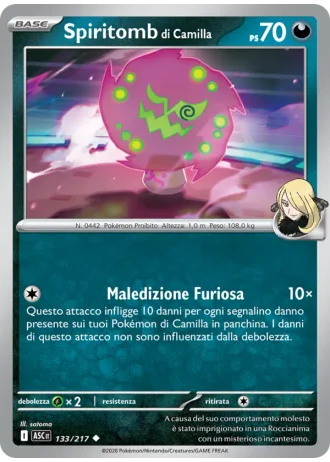 Spiritomb di Camilla #133 — Ascesa Eroica