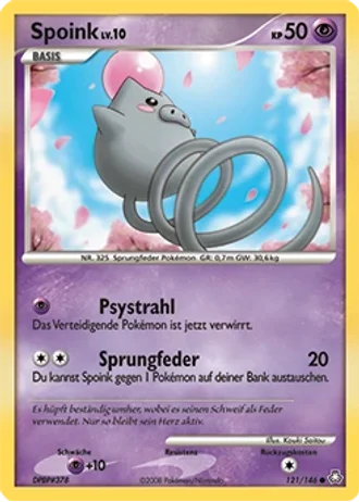 Spoink #121/146 — Erwachte Legenden