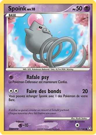 Spoink #121/146 — Éveil des Légendes