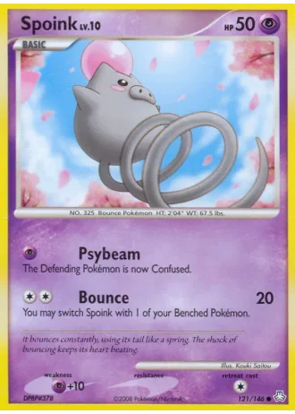 Spoink #121/146 — Il Risveglio dei Miti