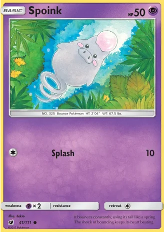 Spoink #41 — Crimson Invasion