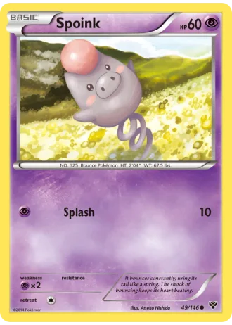 Spoink #49/146 — XY