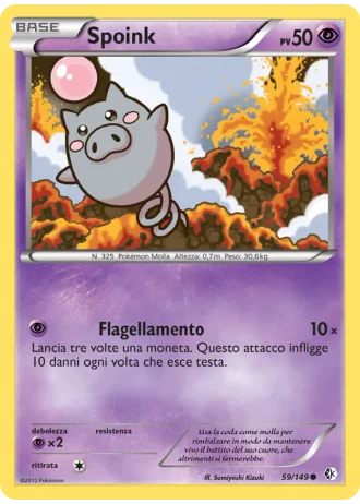 Spoink #59/149 — Confini Varcati
