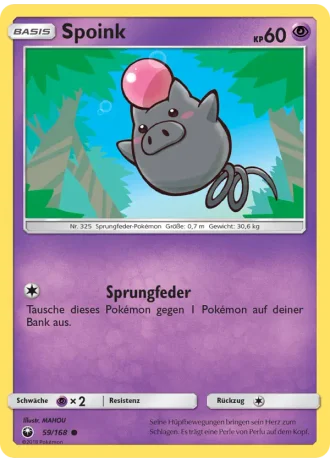 Spoink #59 — Sturm Am Firmament