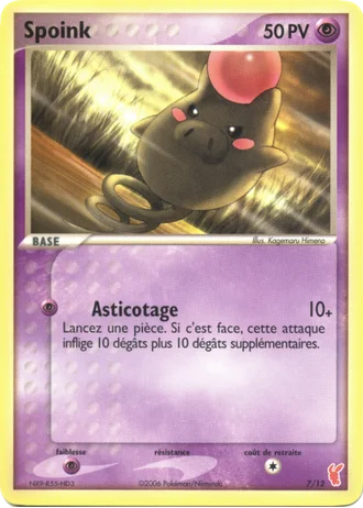 Spoink #7/12 — EX Kit dresseur (Posipi)