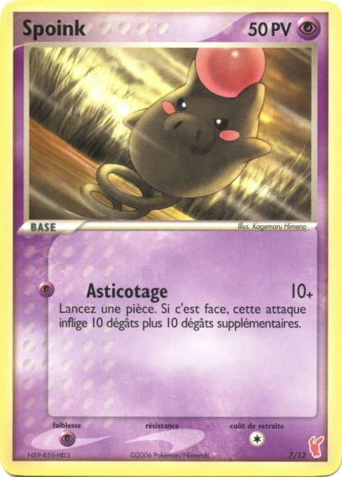 Spoink #7 — EX Kit dresseur (Posipi)