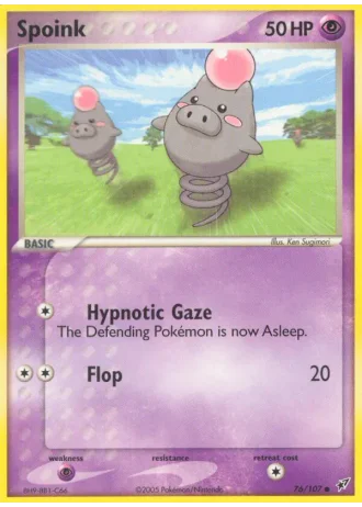 Spoink #76 — Deoxys