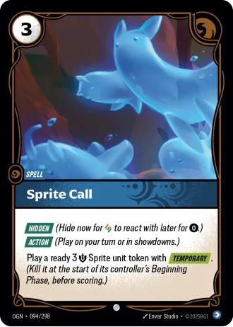 Sprite Call #094/298 — Origins