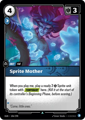 Sprite Mother #106/298 — Origins