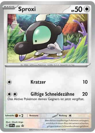 Sproxi #099 — Karmesin & Purpur Promos