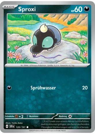 Sproxi #120/191 — Stürmische Funken