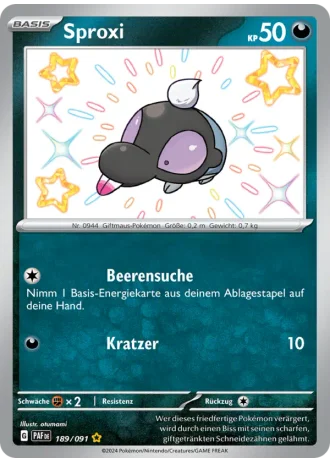 Sproxi #189/91 — Paldeas Schicksale