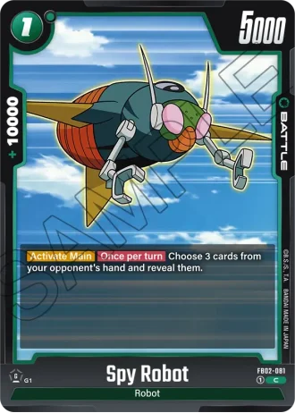 Spy Robot FB02-081 — Blazing Aura (FB02)