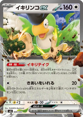 Squawkabilly ex #9/45 — Battle Partners Deck Build Box