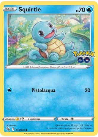 Squirtle #015 — Pokémon GO