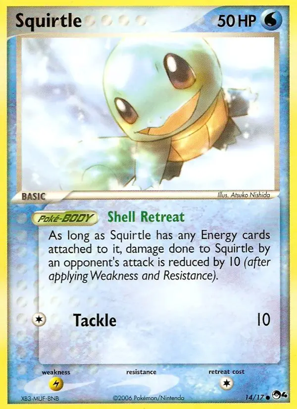 Squirtle #14 — POP Series 4
