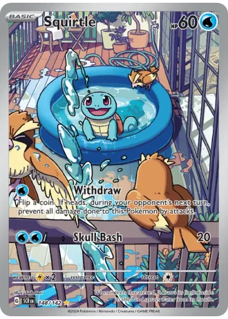 Squirtle #148 — Stellar Crown