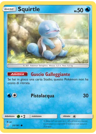 Squirtle #22 — Gioco di Squadra